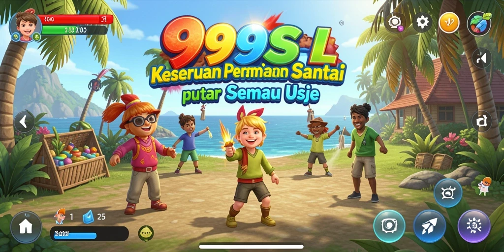 Tangkapan layar menunjukkan pemain asyik menikmati gameplay Casual.