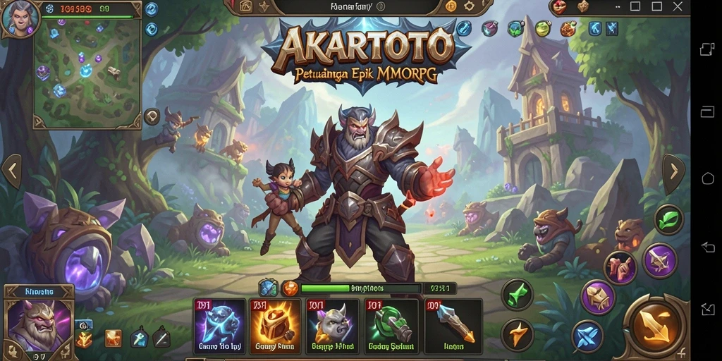 Gameplay seru dalam AKARTOTO, eksplorasi yang mendalam dan petualangan epik.