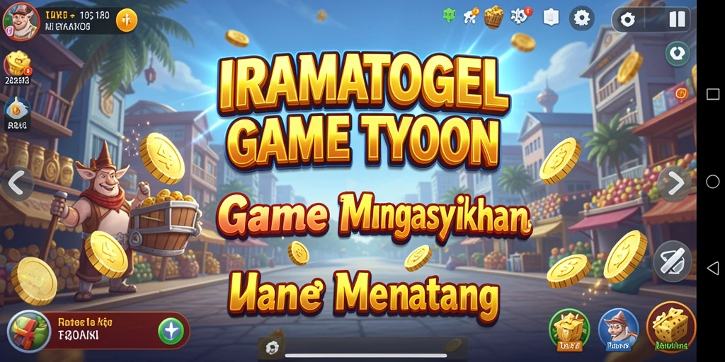 Screenshot gameplay IRAMATOGEL yang menunjukkan keseruan bermain Tycoon.