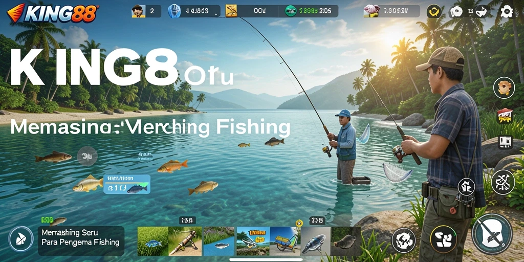 Gameplay KING88 yang menunjukkan aksi memancing yang mendebarkan.