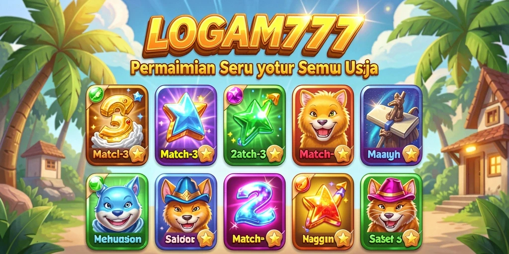 Tampilan menarik dari gameplay LOGAM777 yang seru dan penuh warna.
