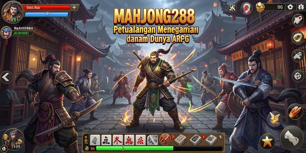 Tampilan menakjubkan gameplay ARPG di MAHJONG288.