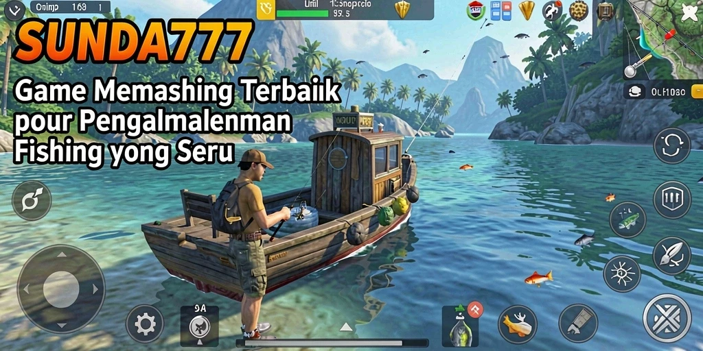 Tangkapan ikannya sangat realistis dan menakjubkan.