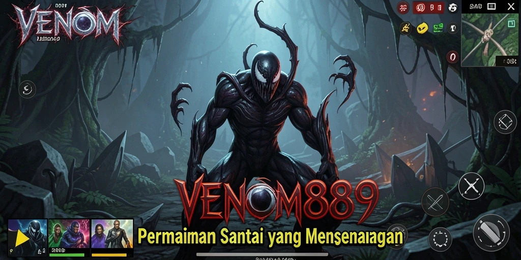 Screenshot gameplay <strong>VENOM889</strong> menampilkan kesenangan saat bermain.
