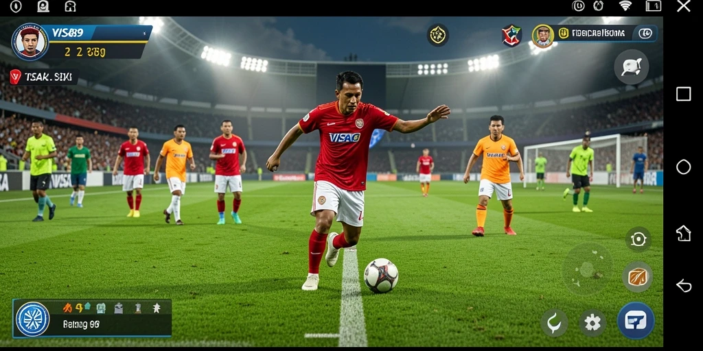 Tampilan gameplay <strong>VISA89</strong> yang memukau dan realistis.